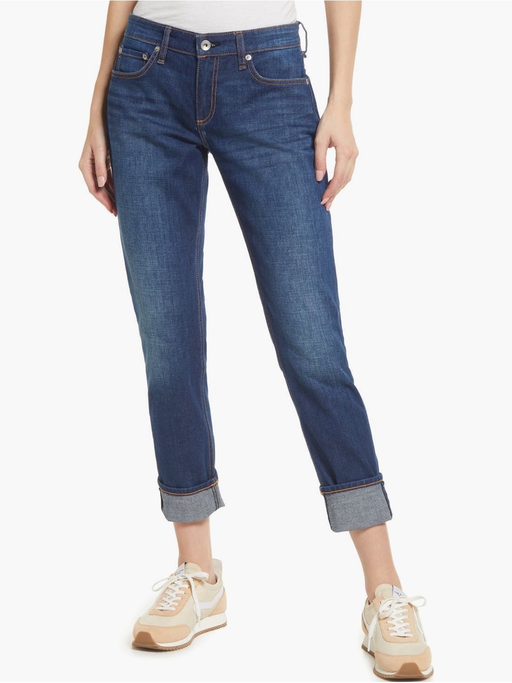 Rag & Bone Dre Slim Boyfriend Jeans (Stowe) 29, STOWE